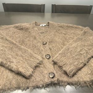 Madewell Brown Knit Cardigan